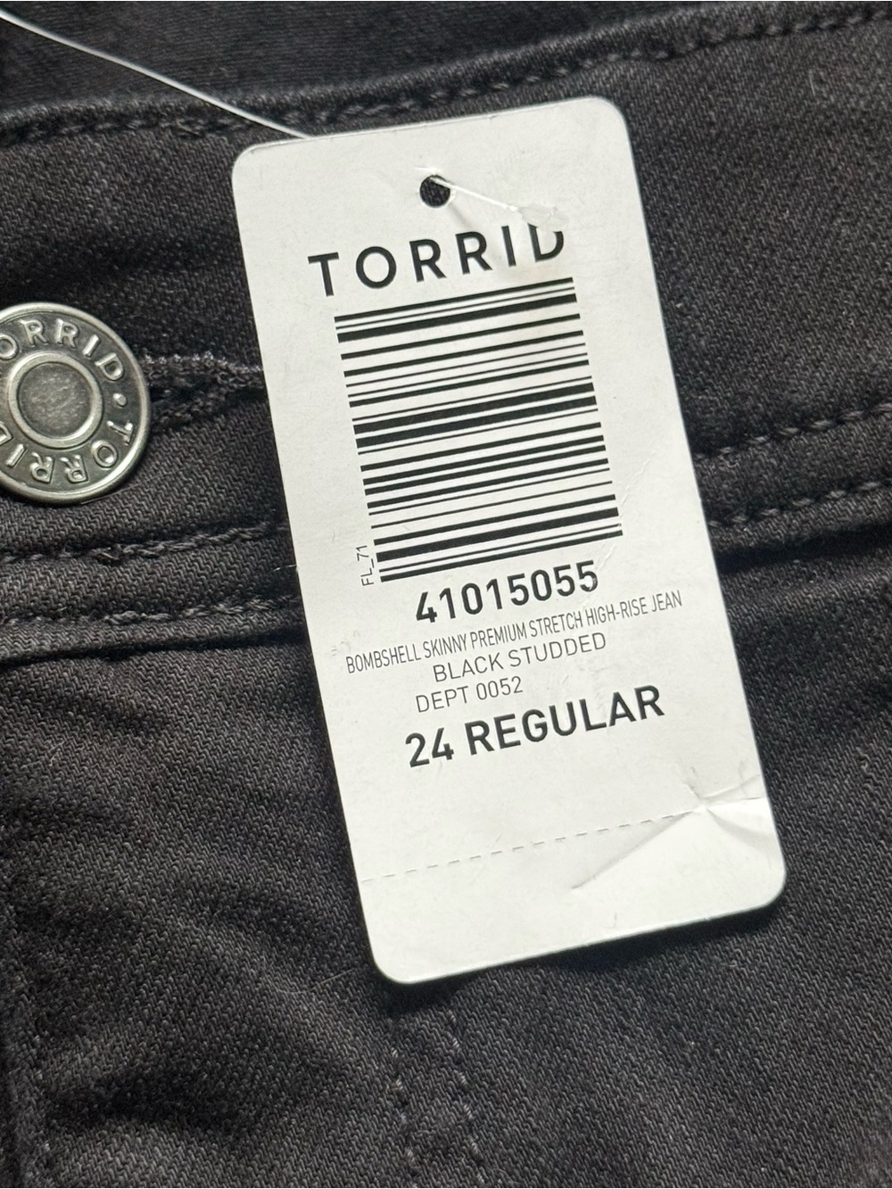 Torrid Bombshell Skinny High Rise Jeans Plus Size 24 NWT - Picture 5 of 8
